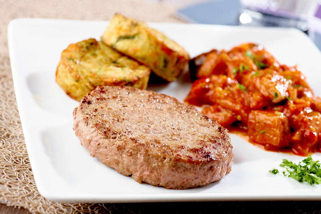 Escalope de veau haché